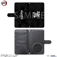 鬼殺隊 手帳型スマホケースL