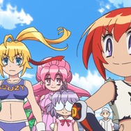 夏アニメ『炎の闘球女 ドッジ弾子』第1話「炎の闘球女！一撃弾子！」先行カット