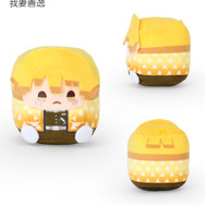トレーディング ちみきゅーぶぬいぐるみマスコット（我妻善逸）
