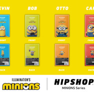 HIPSHOP「MINIONS Series」（PACKAGE DESIGN）