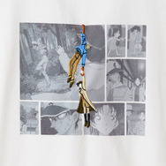 アニメ『名探偵コナン』×グラニフ　「二人の絆｜ビッグシルエットTシャツ」部分アップ