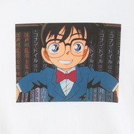 アニメ『名探偵コナン』×グラニフ　「江戸川コナン｜Tシャツ」部分アップ
