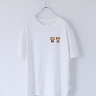 HELLO KITTY×VIS　「日焼けデザイン ハローキティビッグTシャツ White」