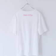 HELLO KITTY×VIS　「日焼けデザイン ハローキティビッグTシャツ White」背面