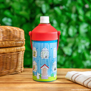 「保温保冷ペットボトルホルダー ムーミン」使用イメージ