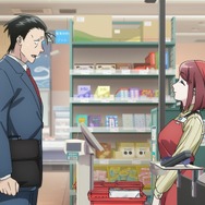 夏アニメ『スーパーの裏でヤニ吸うふたり』1本目（第1話）「スーパーの裏でヤニ吸うふたり」先行カット