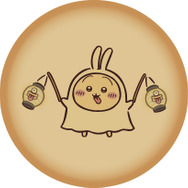 プリントクッキー（うさぎ）