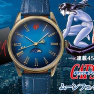 連載45周年記念 『キャッツ・アイ』 ムーンフェイズウオッチ