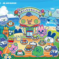 「たまごっち」×「モスバーガー」コラボ