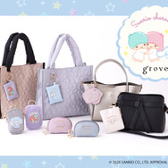 「リトルツインスターズ（キキ＆ララ）」「シナモロール」×「grove」のコラボ