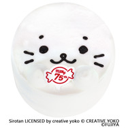 ペコちゃん×しろたん　POP UPショップ限定「まんまるしろたんケーキ」