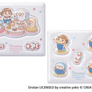 東京ギフトパレット「Weeklypalette」の購入特典「「ペコちゃん×しろたん ぷっくりシール」全2種