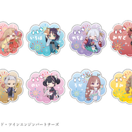 「超かぐや姫！ × andGALLERY Collaboration Cafe」　お名前バッジ（全8種）