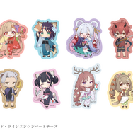 「超かぐや姫！ × andGALLERY Collaboration Cafe」　グッズ購入特典「ダイカットステッカー」ランダム全8種