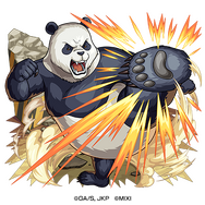 火属性　★5ガチンコファイトクラブ パンダ（進化）