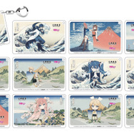 クリアアクリルキーホルダー　全12種　【トレーディング仕様】　税抜909円　（初音ミク、鏡音リン、鏡音レン、巡音ルカ、MEIKO、KAITO）