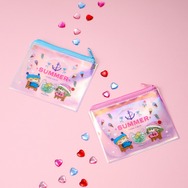 『ミルモでポン！』×CanCam オーロラミニポーチ Sugar Pink・Soda Blue　各¥880（税込）