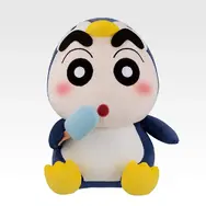 「一番くじ クレヨンしんちゃん 夏のバケーションだゾ」ラストワン賞：ペンギンしんちゃんぬいぐるみ