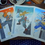 アニメ『僕のヒーローアカデミア』浮世絵木版画