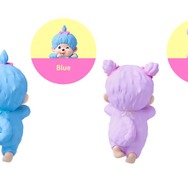 「HIPPERS Monchhichi DECORATIVE MINI FIGURES COLORS:Wink Series」