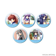 『CLANNAD』缶バッジ（公式イラスト）　ランダム全5種