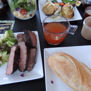 BBQの様子