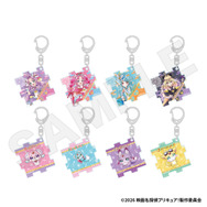 トレーディングアクリルパズルキーホルダー
