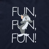 KIDSコットンスウェットラウンジセット TOM and JERRY（NAVY）