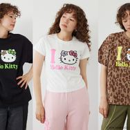 (ハローキティ) Face Tシャツ