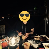 BBQの様子