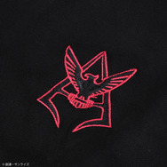 刺繍オープンカラーシャツ