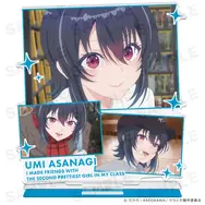 TVアニメ『クラスで2番目に可愛い女の子と友だちになった』アクリルキャラスタンド 朝凪海 場面写ver.