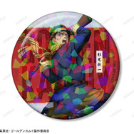 描き下ろし 杉元佐一 戦う背中ver. 75mmホログラム缶バッジ AMNIBUS＆アニメイト限定特典