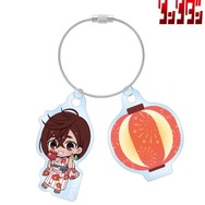 ちびキャラ 夏祭りver. 2連ワイヤーアクリルキーホルダー