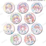 TVスペシャルアニメ『五等分の花嫁＊』描き下ろし 星空メイドver. トレーディング Ani-Art KAWAII label 缶バッジ（全10種）
