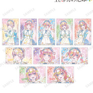 TVスペシャルアニメ『五等分の花嫁＊』描き下ろし 星空メイドver. トレーディング Ani-Art KAWAII label 箔押しカード（全10種）