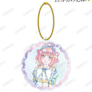 TVスペシャルアニメ『五等分の花嫁＊』描き下ろし 中野二乃 星空メイドver. Ani-Art KAWAII label グリッターアクリルキーホルダー