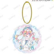 TVスペシャルアニメ『五等分の花嫁＊』描き下ろし 中野三玖 星空メイドver. Ani-Art KAWAII label グリッターアクリルキーホルダー