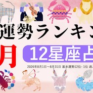 zired 2026年8月運勢ランキング