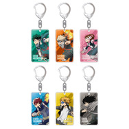 「僕のヒーローアカデミア キャラポップストア」箔入りアクリルキーホルダー（2022）　全6種