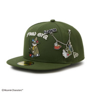 59FIFTY Moomin スナフキン チャーム リーフルグリーン