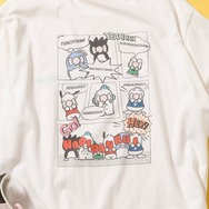 ”CINNAMOROLL” 目隠し コミック柄 プリントTシャツ　￥5,995 tax in