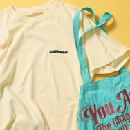 ”CINNAMOROLL” 目隠し コミック柄 プリントTシャツ　￥5,995 tax in