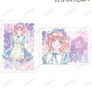 TVスペシャルアニメ『五等分の花嫁＊』描き下ろし 中野二乃 星空メイドver. Ani-Art KAWAII label ブロマイド2枚セット