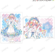 TVスペシャルアニメ『五等分の花嫁＊』描き下ろし 中野三玖 星空メイドver. Ani-Art KAWAII label ブロマイド2枚セット