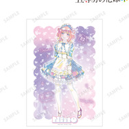 TVスペシャルアニメ『五等分の花嫁＊』描き下ろし 中野二乃 星空メイドver. Ani-Art KAWAII label A3マット加工ポスター
