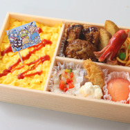 「はぴだんぶい駅弁」イメージ（中身）