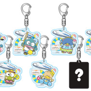 「はぴだんぶい」トレーディングアクリルキーホルダー（ランダム全7種）