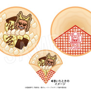 クレープ風ハンカチ