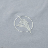 STRICT-G『機動戦士ガンダム 逆襲のシャア』ロゴマーク刺繍Tシャツ アムロ・レイ【再販売：10月お届け】